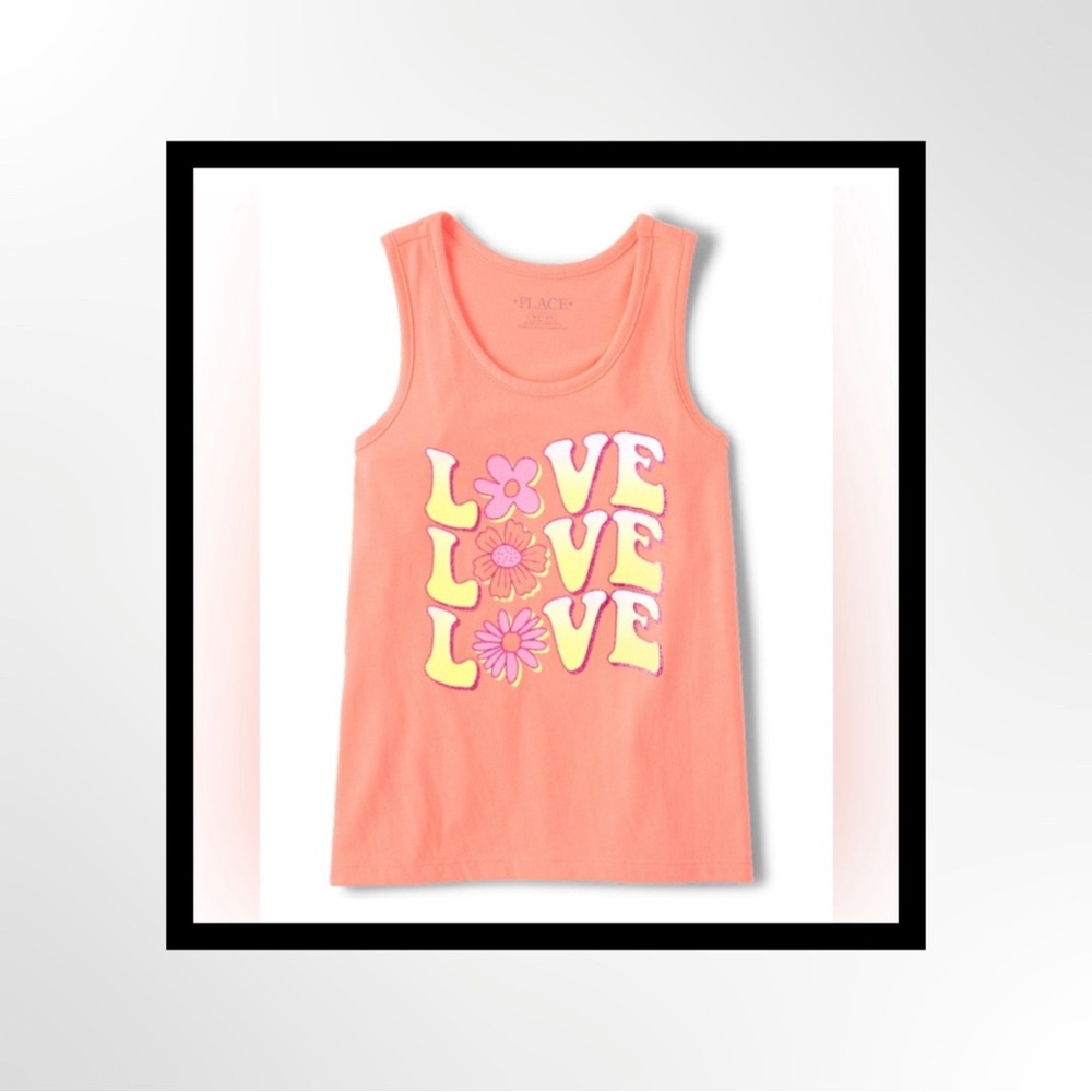 ‼️‼️CLEARANCE -Girls Graphic Tank Top